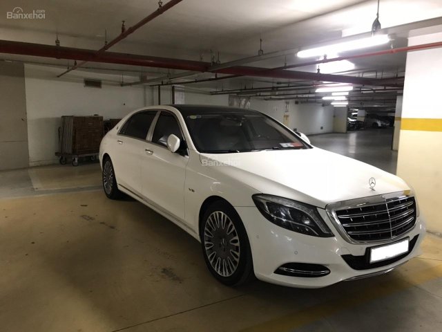 HCM - Bán Mercedes S600 đời 2016, màu trắng, xe nhập