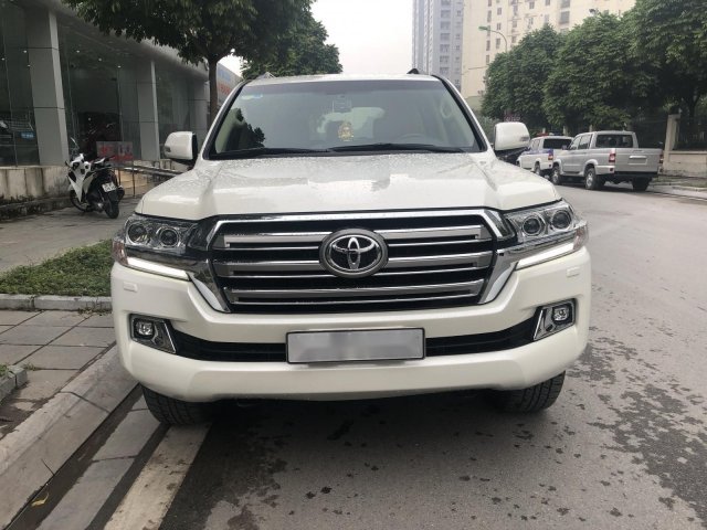 Bán ô tô Toyota Land Cruiser VX đời 2016, màu trắng, xe nhập