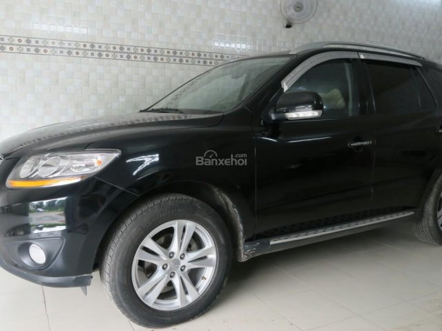 Bán xe Hyundai Santa Fe MLX 2.0 sản xuất 2009, màu đen, nhập khẩu chính chủ