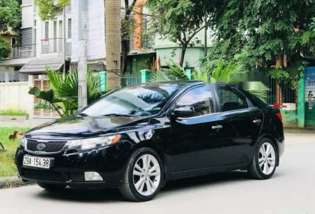 Bán Kia Forte đời 2011, màu đen, giá 435tr