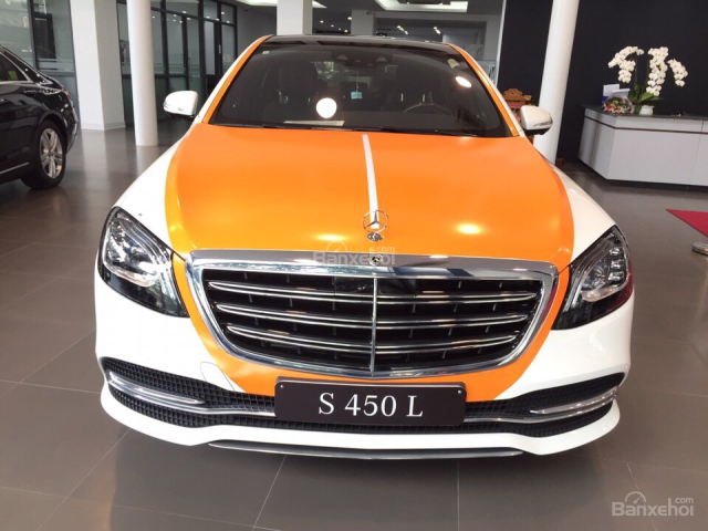 Bán Mercedes S450l sản xuất 2018, hai màu