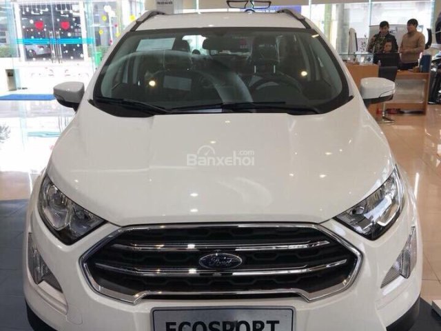 Cần bán Ford EcoSport sản xuất 2018, màu trắng 