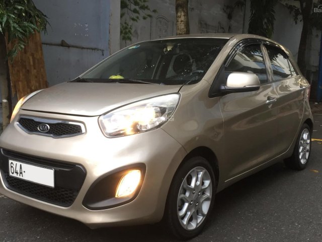 Cần bán xe Kia Picanto đời 2013, số sàn, màu vàng cát