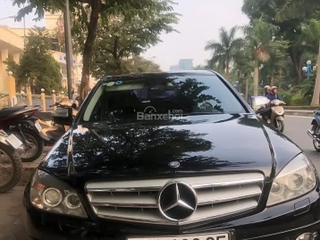 Cần bán lại xe Mercedes C230 năm sản xuất 2008, màu đen, giá chỉ 460 triệu