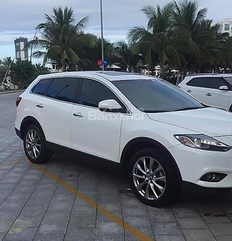 Cần bán Mazda CX 9 3.7 AT AWD 2015, màu trắng, nhập khẩu chính chủ