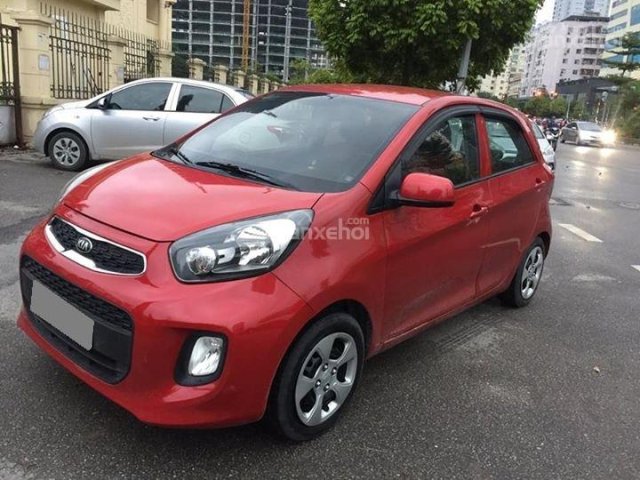 Bán Kia Morning 2016 màu đỏ, số sàn, xe mới đi 37 000 km