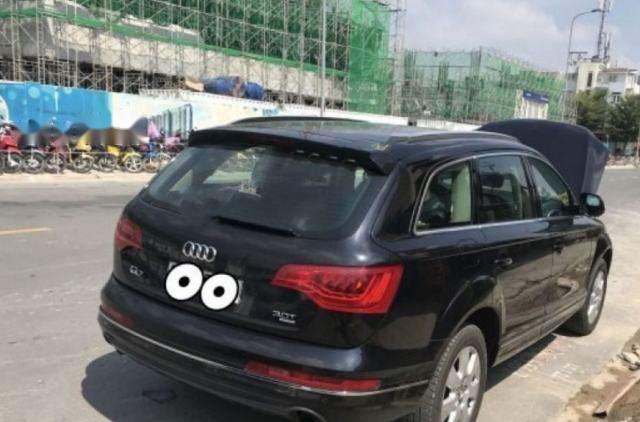 Bán ô tô Audi Q7 năm sản xuất 2012, màu đen, nhập khẩu