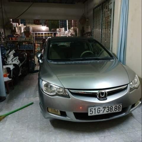 Cần bán xe Honda Civic đời 2008, màu xám số sàn