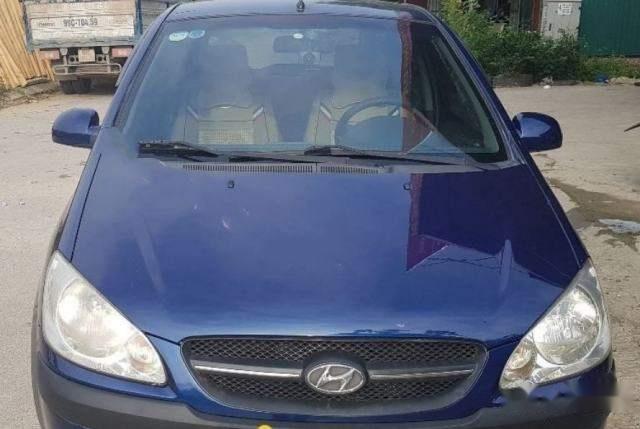 Cần bán Hyundai Getz đời 2010, màu xanh lam