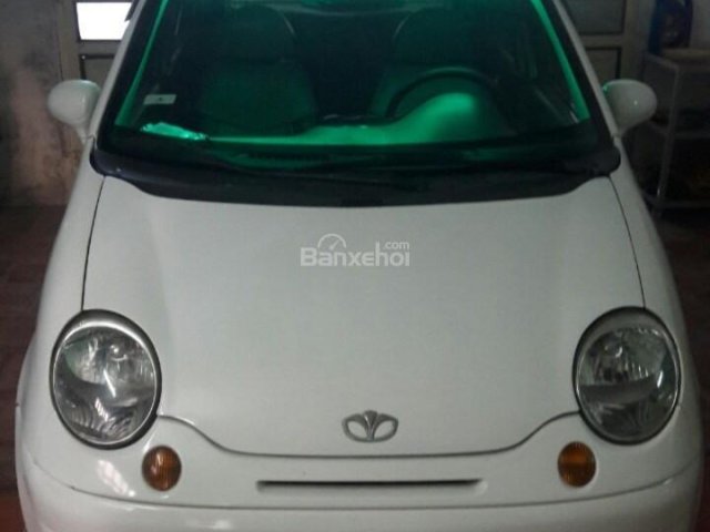 Bán Daewoo Matiz SE đời 2003, màu trắng, xe nhập0