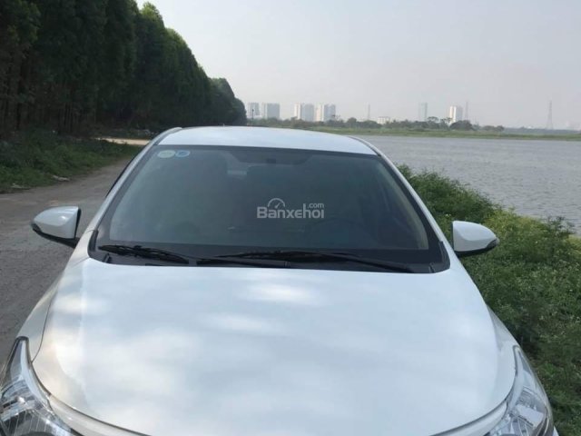 Cần bán Toyota Vios E sản xuất 2016, màu trắng, Liên hệ 0985405548 Mr Giang 