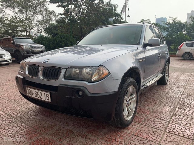 Cần bán xe BMW X3 đời 2007, màu bạc, nhập khẩu nguyên chiếc, không lỗi máy, gầm cực chất