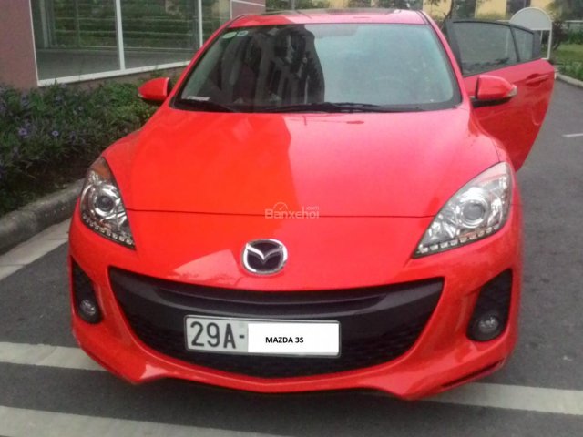 Bán xe Mazda 3S 1.6AT đời 2013 màu đỏ