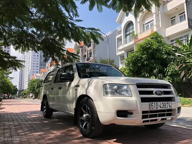 Cần bán lại xe Ford Ranger XL 2.5L 4x2 MT đời 2007, màu trắng 