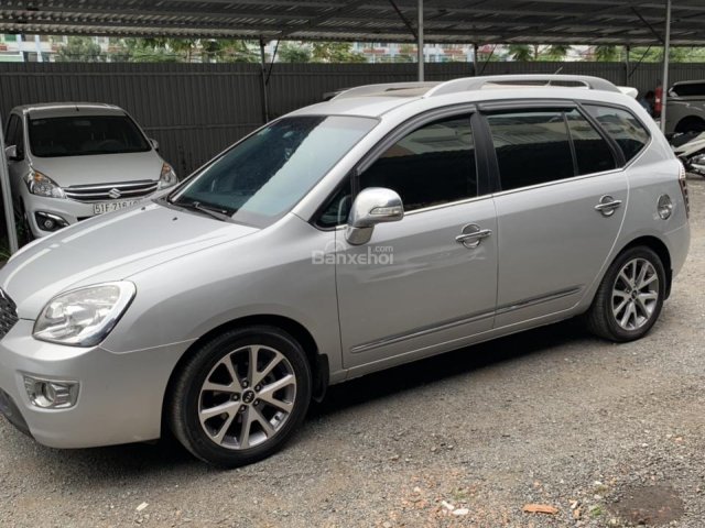 Bán Kia Carens S 2.0MT màu bạc, số sàn, sản xuất 2015, biển tỉnh đi 46000km xe đẹp