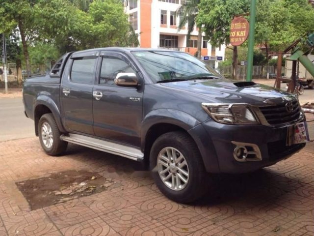 Bán Toyota Hilux 2014, màu xanh lam, xe nhập  0