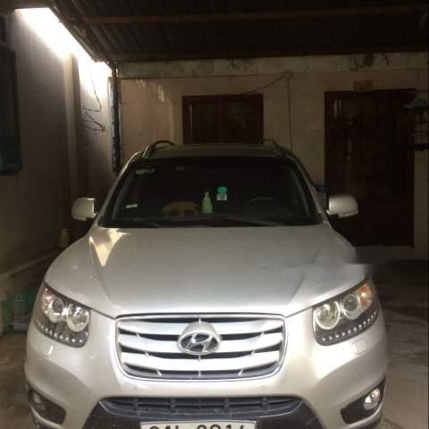 Bán Hyundai Santa Fe sản xuất 2010, màu bạc, nhập khẩu