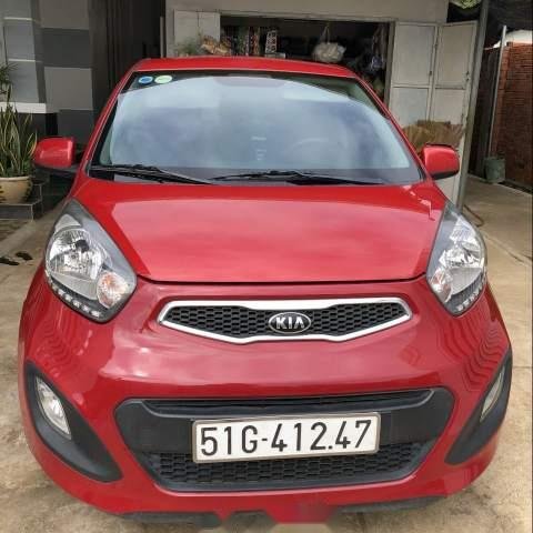 Bán Kia Morning MT 1.25 2014, màu đỏ, 240 triệu