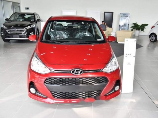 Cần bán Hyundai Grand i10 đời 2018, màu đỏ, giá 420tr