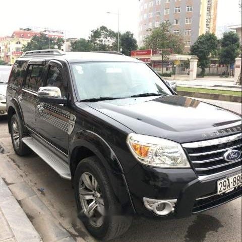 Bán Ford Everest 2.5MT sản xuất năm 2010, màu đen, giá tốt