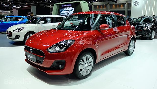 Cần bán Suzuki Swift GLX 2018, màu đỏ, nhập khẩu nguyên chiếc, giá chỉ 549 triệu