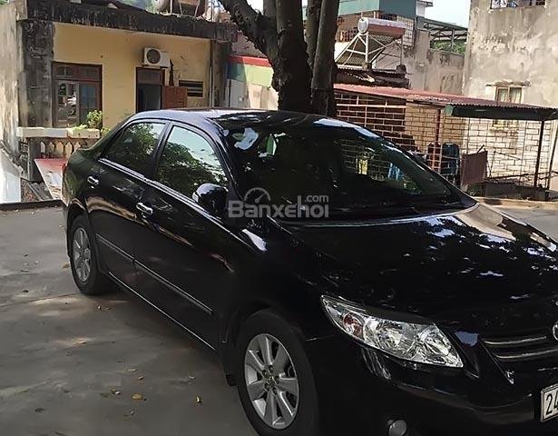 Bán Toyota Corolla altis sản xuất năm 2009, màu đen, nhập khẩu  