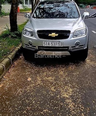 Bán ô tô Chevrolet Captiva Maxx 2010, màu bạc, xe đẹp