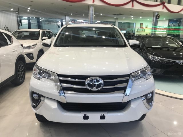 Bán ô tô Toyota Fortuner 2018 màu trắng tại Nam Định0