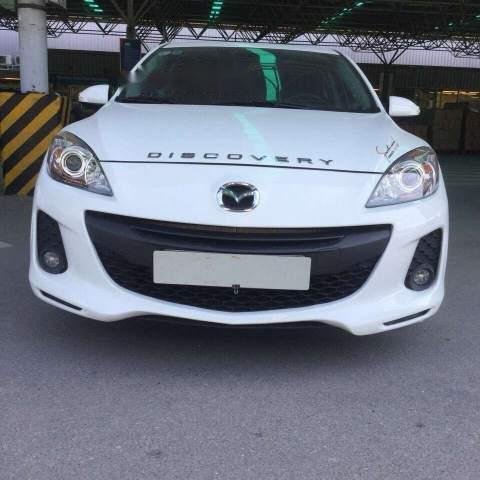 Bán Mazda 3 AT sản xuất 2012, màu trắng, xe thật đẹp