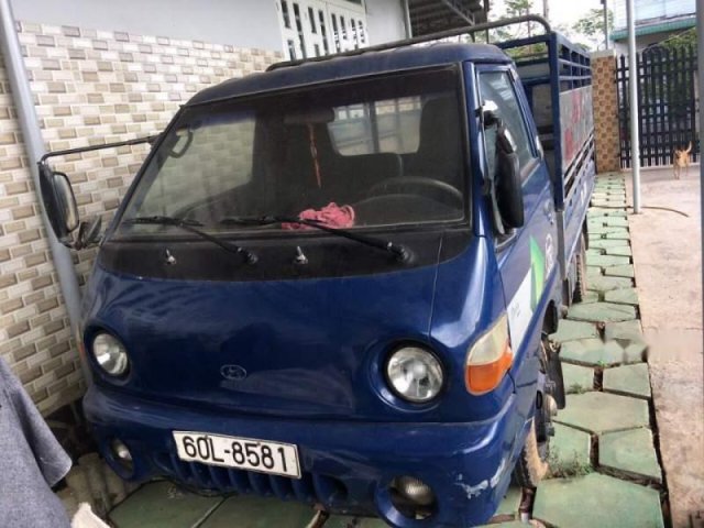 Bán ô tô Hyundai Porter đời 2002, màu xanh lam, nhập khẩu, giá tốt