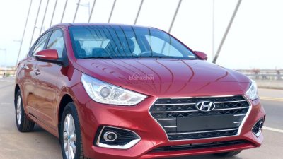 Hyundai Accent số sàn 2018, hỗ trợ trả góp lãi suất thấp, có xe sẵn giao ngay – LH 0774.702.378