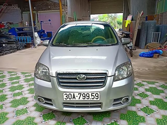 Cần bán gấp Daewoo Gentra SX 1.5 MT đời 2009, màu bạc giá cạnh tranh