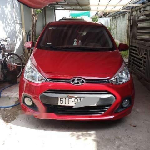 Bán xe Hyundai Grand i10 năm 2016, màu đỏ, nhập khẩu