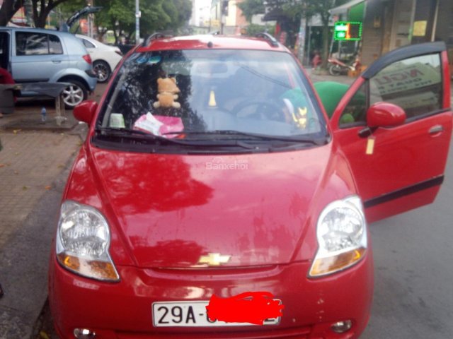 Bán ô tô Chevrolet Spark 5 chỗ 2010, màu đỏ, 115 triệu