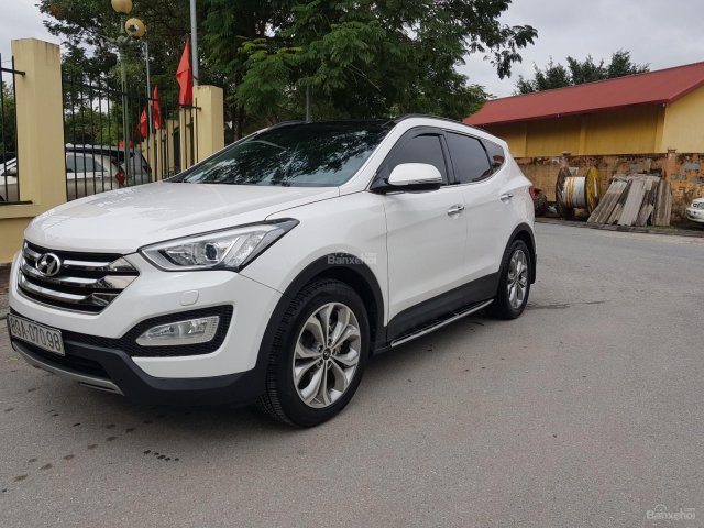 Bán Hyundai Santa Fe 2.2 năm sản xuất 2015, màu trắng