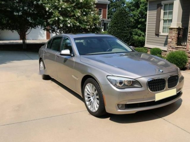 Bán ô tô BMW 7 Series 750Li đời 2011, màu vàng, nhập khẩu nguyên chiếc Đức