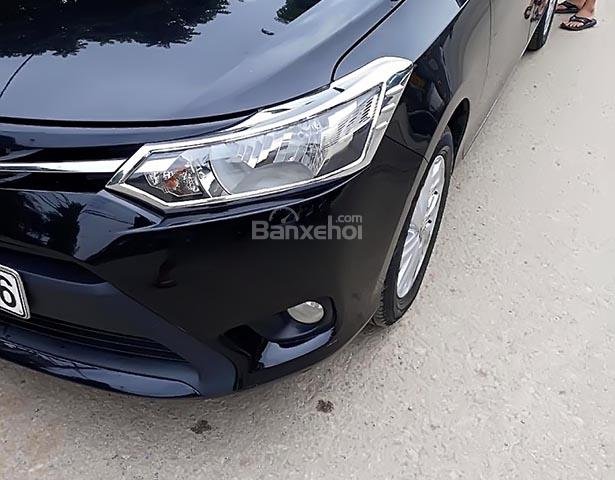 Bán Toyota Vios E sản xuất năm 2015, màu đen, giá tốt