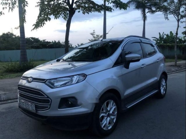 Cần bán gấp Ford EcoSport AT sản xuất 2014, màu bạc số tự động