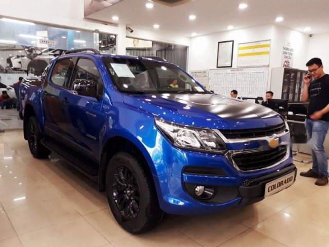 Bán xe Chevrolet Colorado Storm sản xuất 2018, màu xanh lam, nhập khẩu