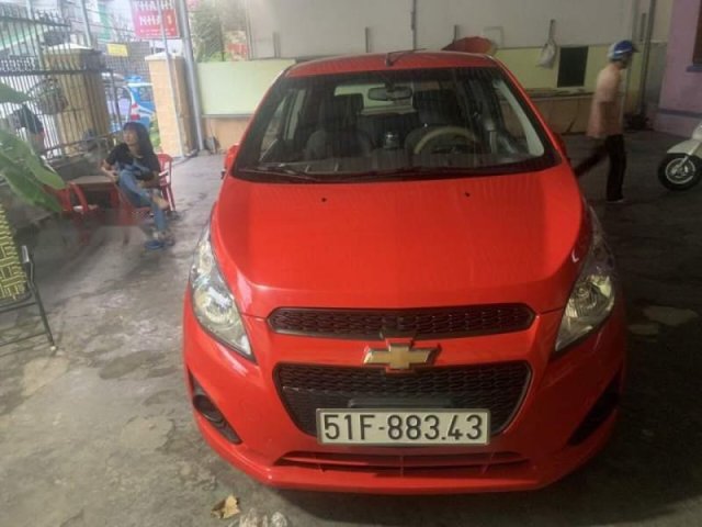 Bán Chevrolet Spark đời 2017, màu đỏ, số sàn, giá chỉ 265 triệu