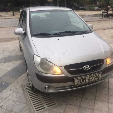 Cần bán lại xe Hyundai Getz đời 2008, màu bạc, xe nhập chính chủ