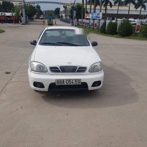 Cần bán gấp Daewoo Lanos năm 2003, màu trắng, nhập khẩu, 75 triệu