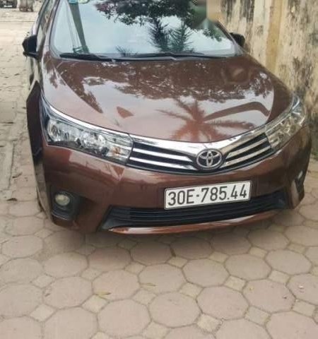 Bán xe Toyota Corolla altis đời 2014, màu nâu giá cạnh tranh