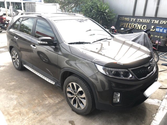 Bán Sorento GAT 2016, màu nâu, biển TP, giá TL, hổ trợ góp