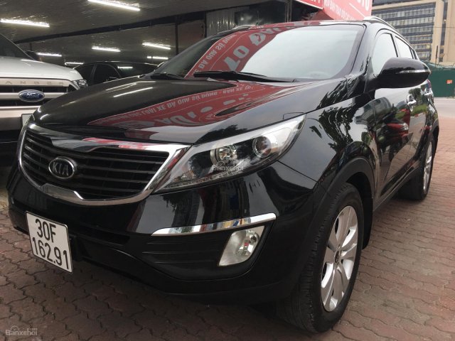 Bán Kia Sportage 2.0 AT sản xuất năm 2011, màu đen, nhập khẩu nguyên chiếc0