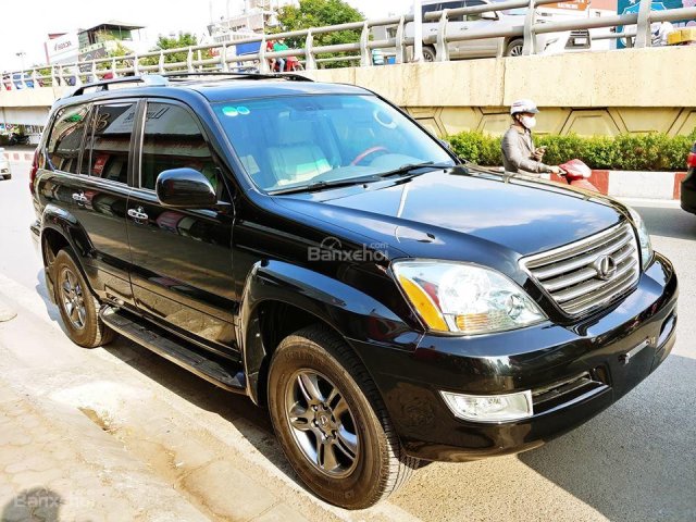 Bán Lexus GX 470 V8, sx 2008, xe nhập khẩu, màu đen, nội thất kem