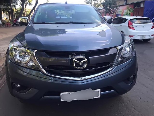 Bán Mazda BT 50 2.2L 4x2 AT 2016, màu xanh lam, nhập khẩu nguyên chiếc