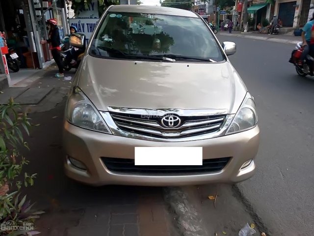 Cần bán gấp Toyota Innova G sản xuất 2007, màu vàng