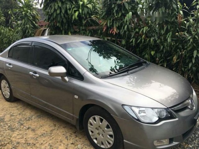 Bán Honda Civic năm sản xuất 2008, màu bạc xe gia đình