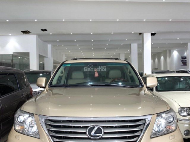 Bán Lexus LX 570 năm sản xuất 2008, màu vàng, nhập khẩu